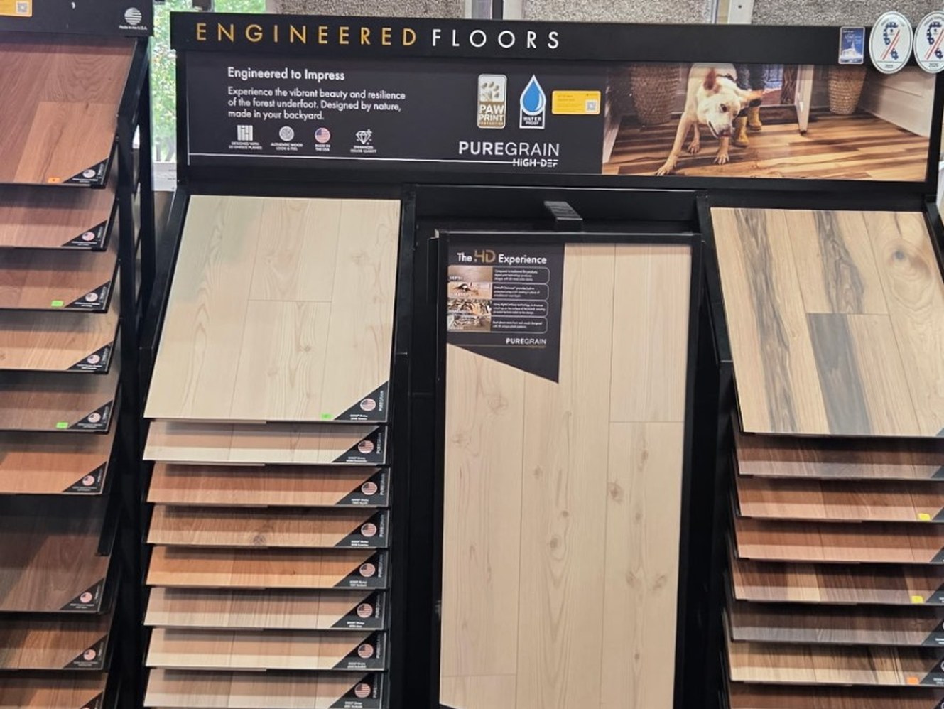 October Hardwood Sale — solid white oak $9.99 sq. ft.